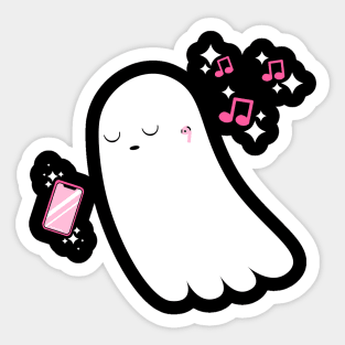 Ghost AirPods Sticker